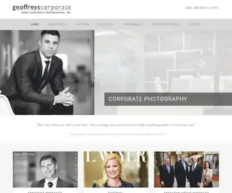 Geoffreyscorporate.com(Sheri Geoffreys Corporate Photography) Screenshot