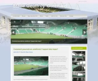 Geoffroy-Guichard.com(Les kops) Screenshot