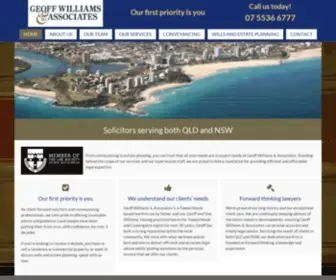 Geoffwilliamsassociates.com.au(Conveyancing) Screenshot