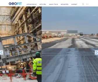 Geofit.fr(Donnons du pouvoir à vos données) Screenshot