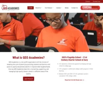 Geofoundation.org(Where All Roads Lead to College) Screenshot