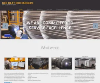 Geofs.com(GEO Heat Exchangers LLC) Screenshot