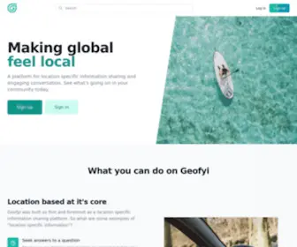 Geofyi.com(Geofyi) Screenshot