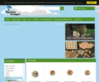 Geogadget.cz(CWG shop) Screenshot