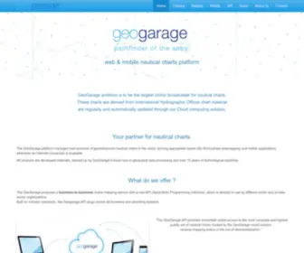 Geogarage.com(Homepage) Screenshot