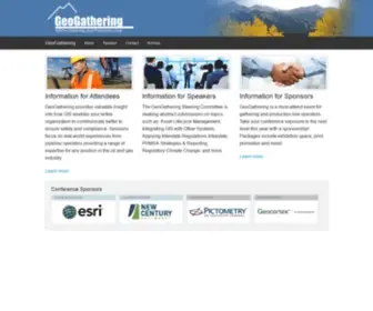 Geogathering.com(GIS Solutions for Oil and Gas Gathering) Screenshot