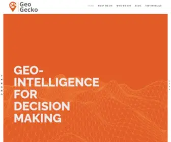 Geogecko.com(Onepage) Screenshot