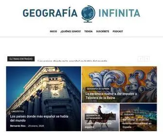 Geografiainfinita.com(Geografía Infinita) Screenshot