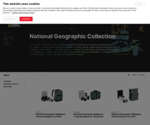 Geographicbags.com(National Geographic) Screenshot