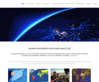 Geographicservices.com(Geographic Services) Screenshot
