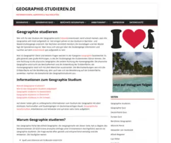 Geographie-Studieren.de(Identity by HTML5 UP) Screenshot