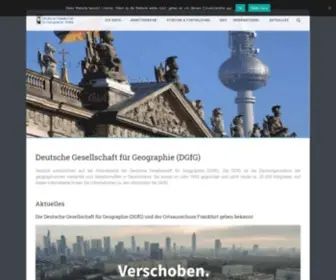 Geographie.de(DGfG) Screenshot
