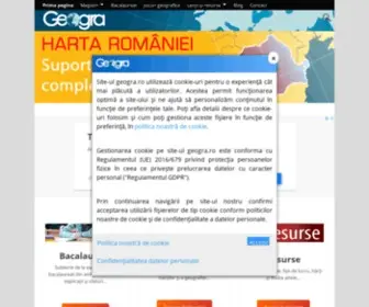 Geogra.ro(Geogra) Screenshot