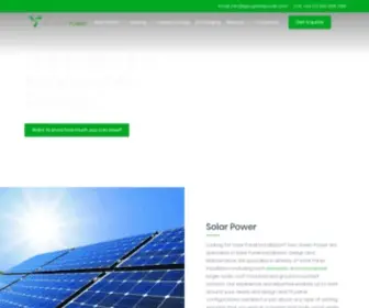 Geogreenpower.com(Renewable Energy Company) Screenshot