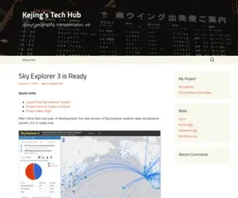 Geogv.org(Kejing's Tech Hub) Screenshot