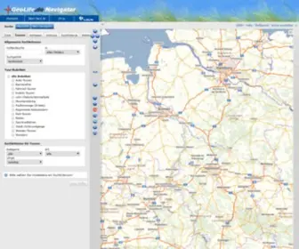Geolife.de(Das Freizeitportal in Niedersachsen) Screenshot