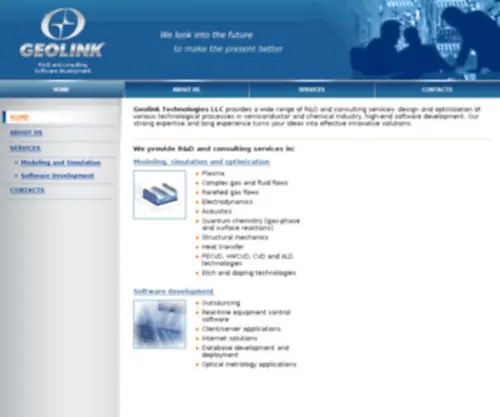 Geolink-Technologies.com(Geolink Technologies) Screenshot
