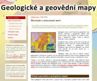 Geologicke-Mapy.cz(Geologické mapy) Screenshot