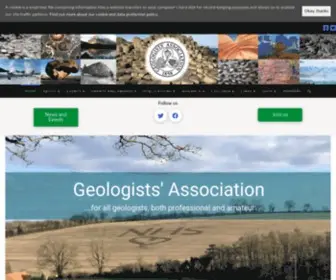 Geologistsassociation.org.uk(Geologists' Association) Screenshot