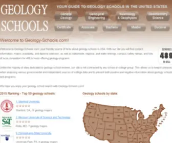 Geology-Schools.com(Geology Schools) Screenshot