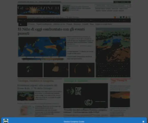 Geomagazine.it(Notizie di scienza dall'Italia e dal mondo) Screenshot