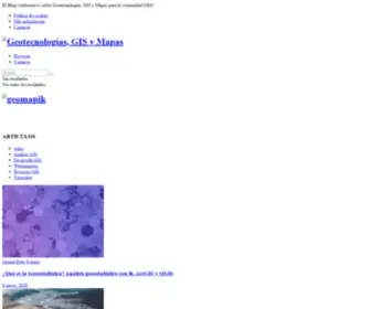 Geomapik.com(Blog Geomapik) Screenshot