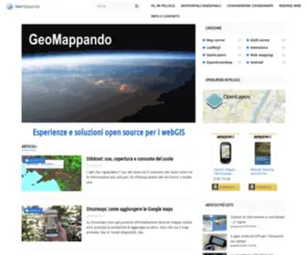 Geomappando.com(Geomappando) Screenshot