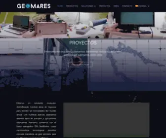 Geomares.com(Proyectos) Screenshot