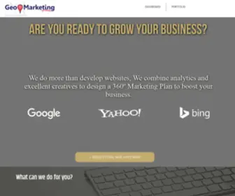 Geomarketgroup.com(Digital Marketing Agency) Screenshot