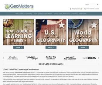 Geomatters.com(Homeschool Curriculum and Resources) Screenshot