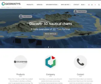 Geomatys.com(Geomatys) Screenshot
