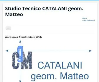 Geomcatalani.it(Joomla) Screenshot