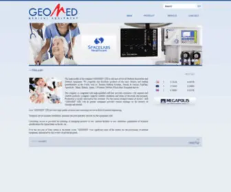 Geomed.ge(Medical equipment) Screenshot