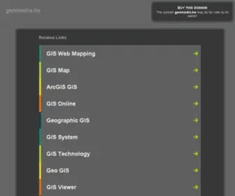 Geomedia.be(geomedia) Screenshot