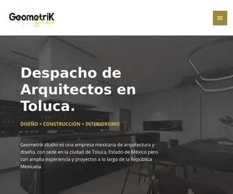 Geometrikstudio.com(Despacho de Arquitectos en Toluca) Screenshot