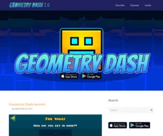 Geometrydash20.com(Geometry Dash 20) Screenshot