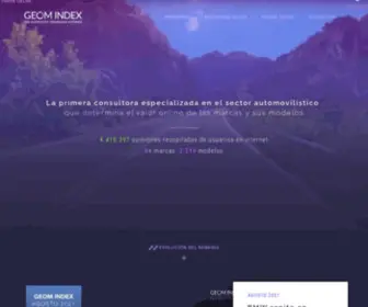 Geomindex.com(GEOM INDEX) Screenshot