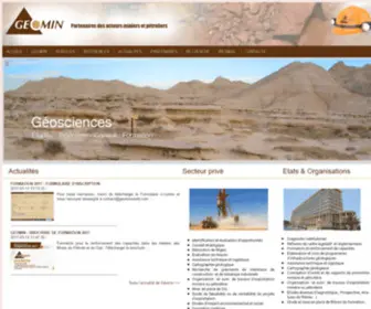 GeominWorld.com(PRESENTATION GEOMIN SENEGAL) Screenshot