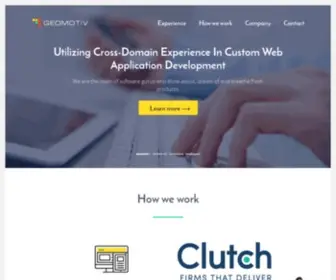 Geomotiv.com(Software Development Agency) Screenshot