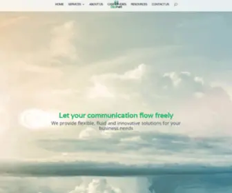 Geonettelecom.com(Let your communication flow freely) Screenshot