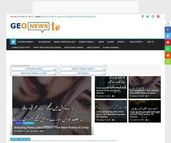 Geonewstv.com(Geo News) Screenshot