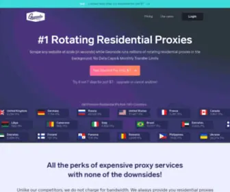 Geonode.com(Concept No) Screenshot