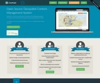 Geonode.org(GeoNode is a web) Screenshot