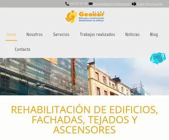 Geonorreformas.es(Rehabilitación de Edificios) Screenshot