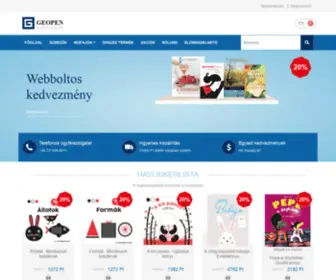 Geopen.hu(Geopen webshop) Screenshot