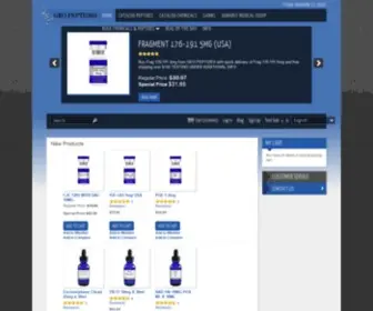 Geopeptides.com(Peptides For Sale Online) Screenshot
