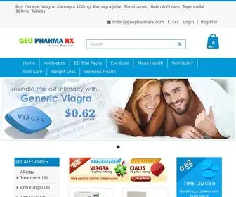 Geopharmarx.com(Generic Viagra) Screenshot