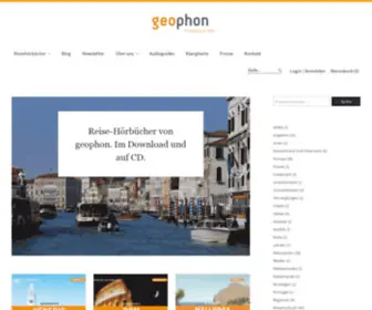 Geophon.de(Hörbücher von geophon) Screenshot