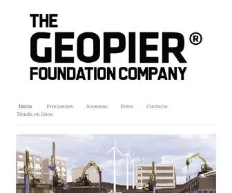 Geopiermexico.com(Geopier M) Screenshot