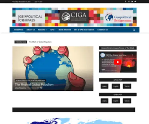 Geopoliticalcompass.com(Geopoliticalcompass) Screenshot